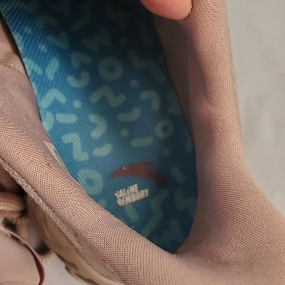 Anta Nest x Salehe Bembury Women’s Trendy Sneakers Monroe Pink Size 8.5 - Picture 11 of 13